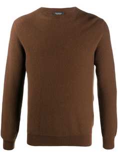 Ermenegildo Zegna кашемировый джемпер с круглым вырезом