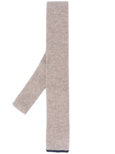 Brunello Cucinelli узкий шарф тонкой вязки