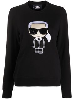 Karl Lagerfeld толстовка K/Ikonik с круглым вырезом