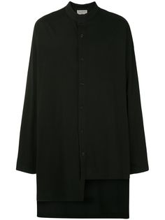 Yohji Yamamoto длинная рубашка Quiet Please