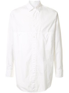 Yohji Yamamoto рубашка со вставками