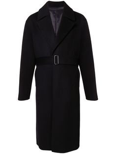 SOLID HOMME длинное пальто с поясом