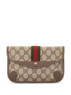 Gucci Pre-Owned клатч Shelly Line с узором GG
