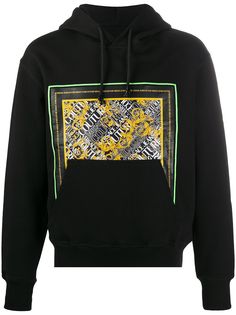 Versace Jeans Couture худи с логотипом и принтом Baroque