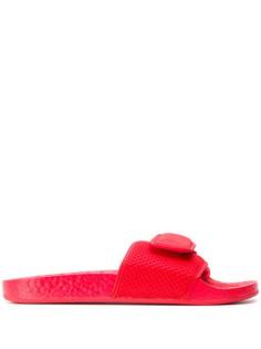 adidas by Pharrell Williams шлепанцы на липучках с логотипом