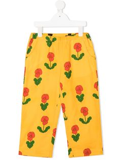 Mini Rodini брюки с цветочным принтом