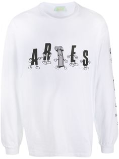 Aries футболка Colums с принтом