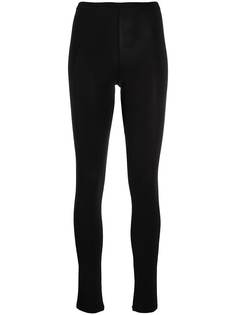 GANNI легинсы с завышенной талией и вставками