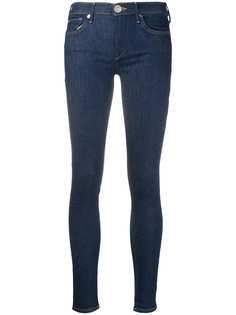 True Religion джинсы скинни с заниженной талией