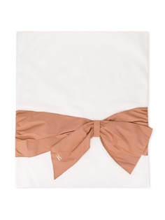 Elisabetta Franchi La Mia Bambina одеяло с бантом и логотипом