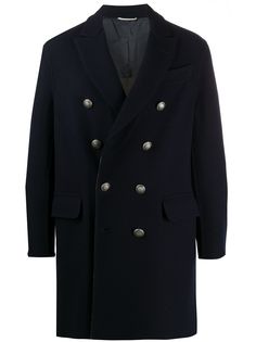 Brunello Cucinelli двубортное пальто