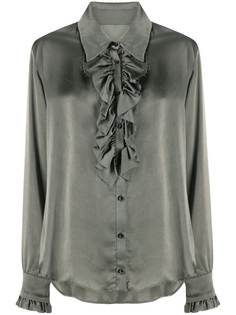 Uma Wang блузка с оборками