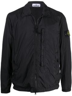 Stone Island куртка-рубашка с длинными рукавами