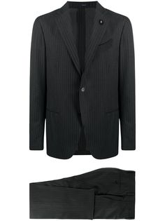 Lardini костюм-двойка в полоску