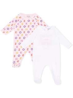 Kenzo Kids комплект из двух комбинезонов с логотипом
