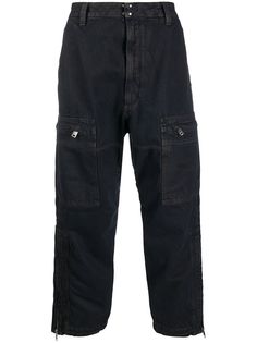 Diesel укороченные брюки D-Luk с карманами