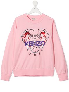 Kenzo Kids джемпер с вышивкой