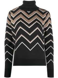 Twin-Set джемпер с узором зигзаг