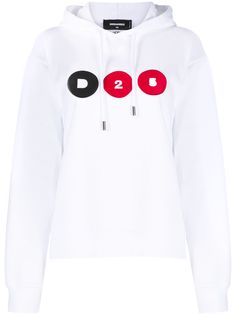 Dsquared2 худи с нашивкой-логотипом