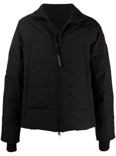 Canada Goose стеганая куртка с высоким воротником