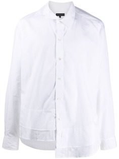 Ann Demeulemeester рубашка асимметричного кроя