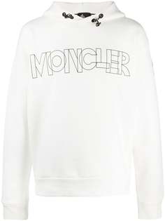 Moncler Grenoble худи с логотипом и длинными рукавами