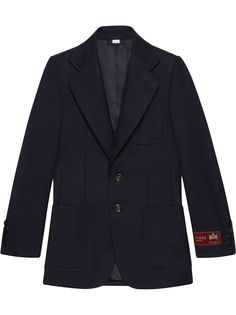 Gucci пиджак с логотипом