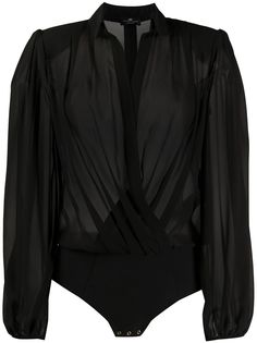 Elisabetta Franchi боди-блузка
