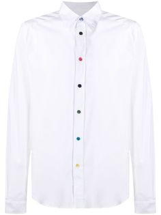 PS Paul Smith поплиновая рубашка