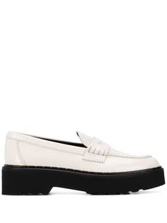 Tods лоферы на платформе Tod`S