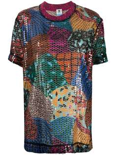 Missoni топ с пайетками