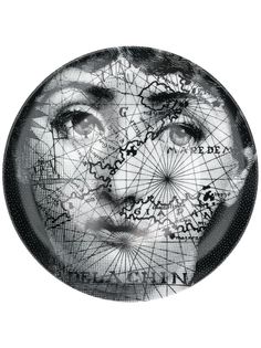 Fornasetti декоративная тарелка T&V