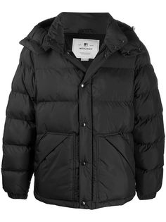 Woolrich пуховик с капюшоном