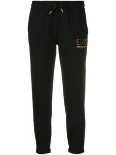 Ea7 Emporio Armani спортивные брюки с логотипом