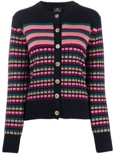 PS Paul Smith трикотажный кардиган в полоску