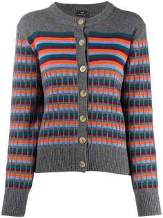PS Paul Smith трикотажный кардиган в полоску