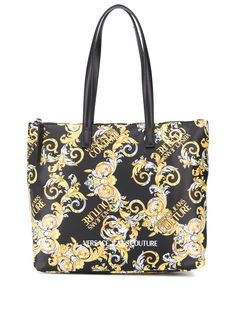 Versace Jeans Couture сумка-тоут с принтом Logo Baroque