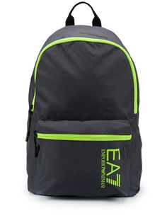 Ea7 Emporio Armani рюкзак с контрастной отделкой и логотипом