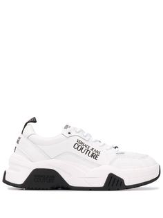 Versace Jeans Couture кроссовки на шнуровке с логотипом