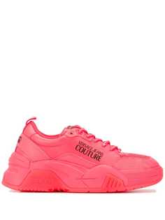 Versace Jeans Couture кроссовки на шнуровке с логотипом