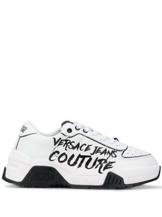 Versace Jeans Couture кроссовки с логотипом