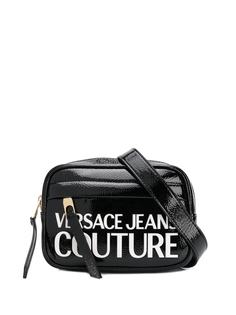 Versace Jeans Couture поясная сумка с тисненым логотипом