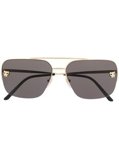 Cartier Eyewear солнцезащитные очки-авиаторы