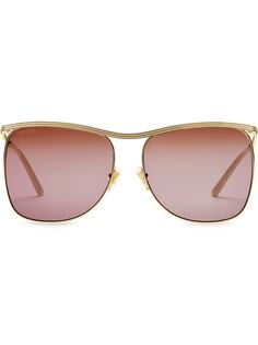 Gucci Eyewear солнцезащитные очки в квадратной оправе