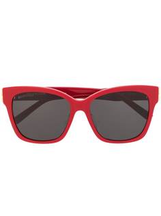 Balenciaga Eyewear солнцезащитные очки в оправе кошачий глаз с затемненными линзами