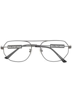 Balenciaga Eyewear очки-авиаторы с логотипом