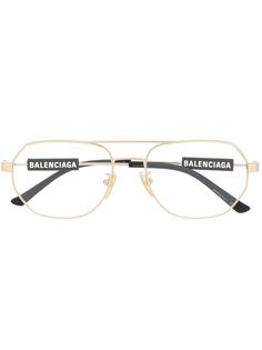 Balenciaga Eyewear очки-авиаторы с логотипом