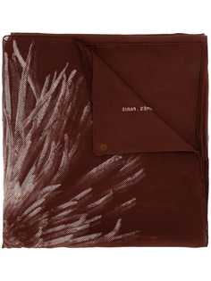 Hermès платок pre-owned с цветочным принтом