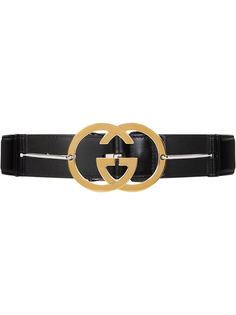 Gucci ремень с пряжкой Interlocking G