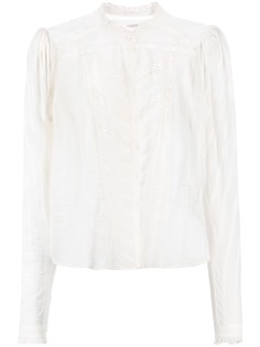 Isabel Marant Étoile блузка в полоску с рукавами жиго